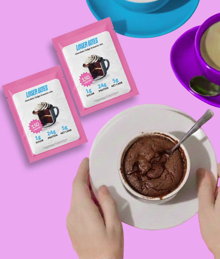 Mini Chocolate Brownie ( 75 Calories / 12g Protein)